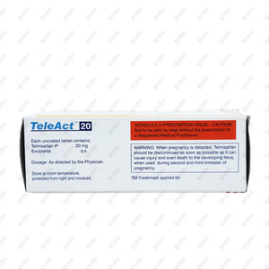 TELEACT 20mg Tablet 20's