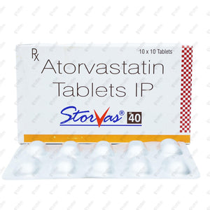 Storvas 40mg Tablet 10's