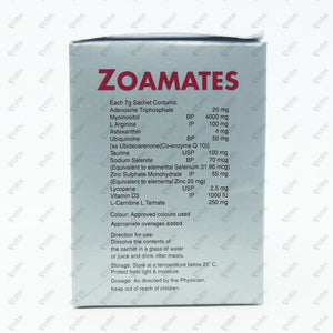 ZOAMATES 7GM Sachet 1's