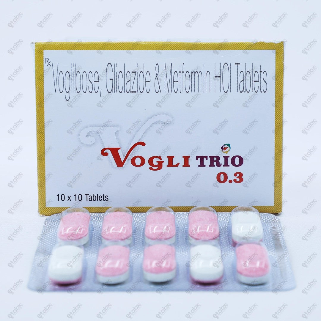 Vogli Trio 0.3mg Tablets 10's