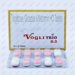 Vogli Trio 0.3mg Tablets 10's