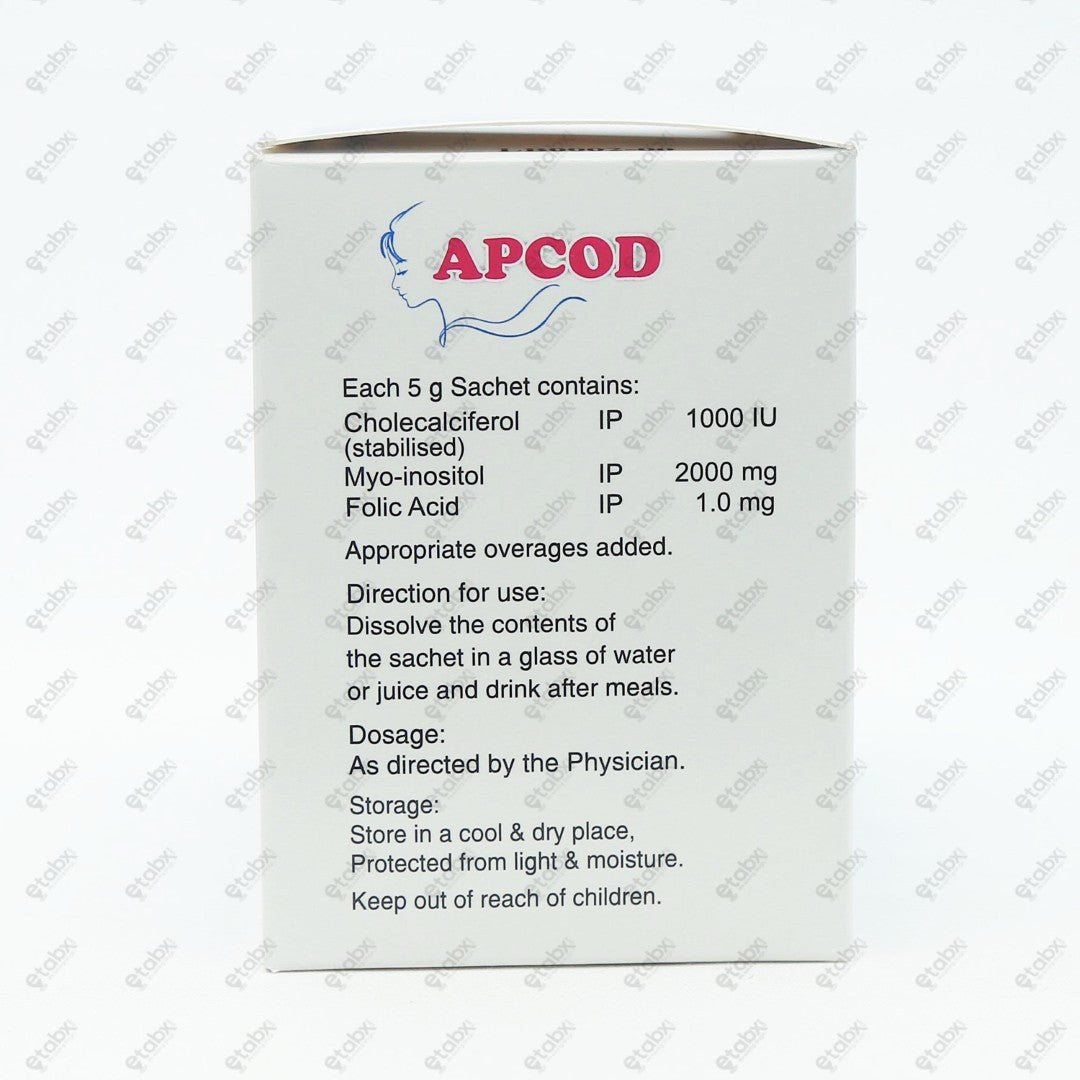 Apcod Sachet 5gm