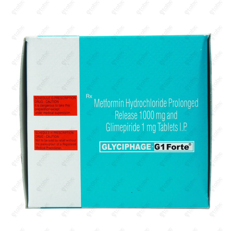Glyciphage G1 Forte Tablet 10's