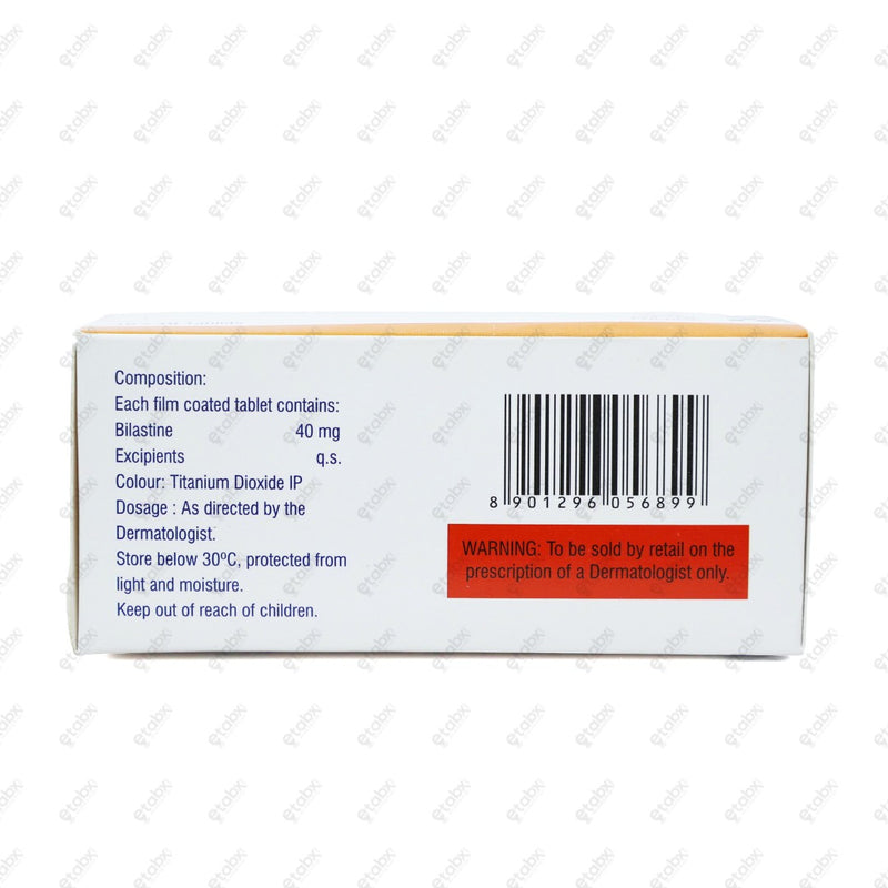 BILASURE 40mg Tablet 10's