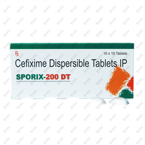 SPORIX 200 DT Tablets (10's)
