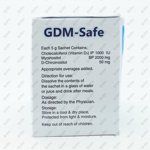 GDM Safe 5gm Sachet