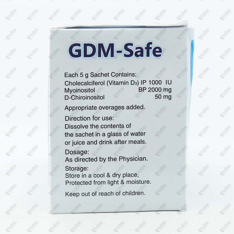 GDM Safe 5gm Sachet