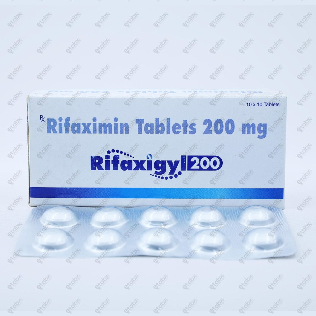 RIFAXIGYL 200mg Tablet 10's
