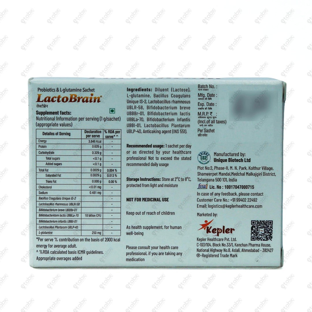 Lactobrain Sachet 1g 1's