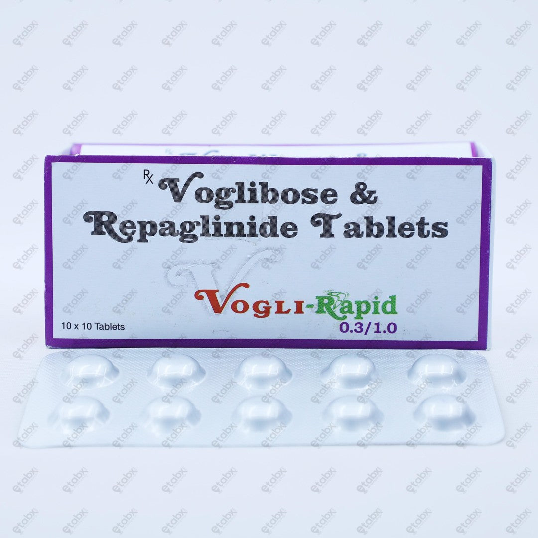 Vogli Rapid 0.3/1 Tablets 10'S
