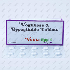 Vogli Rapid 0.3/1 Tablets 10'S
