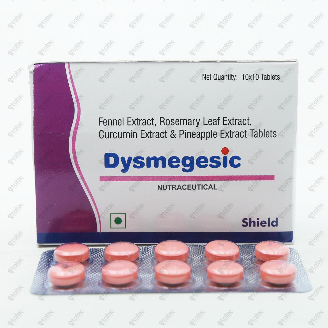 Dysmegesic Tablets 10's