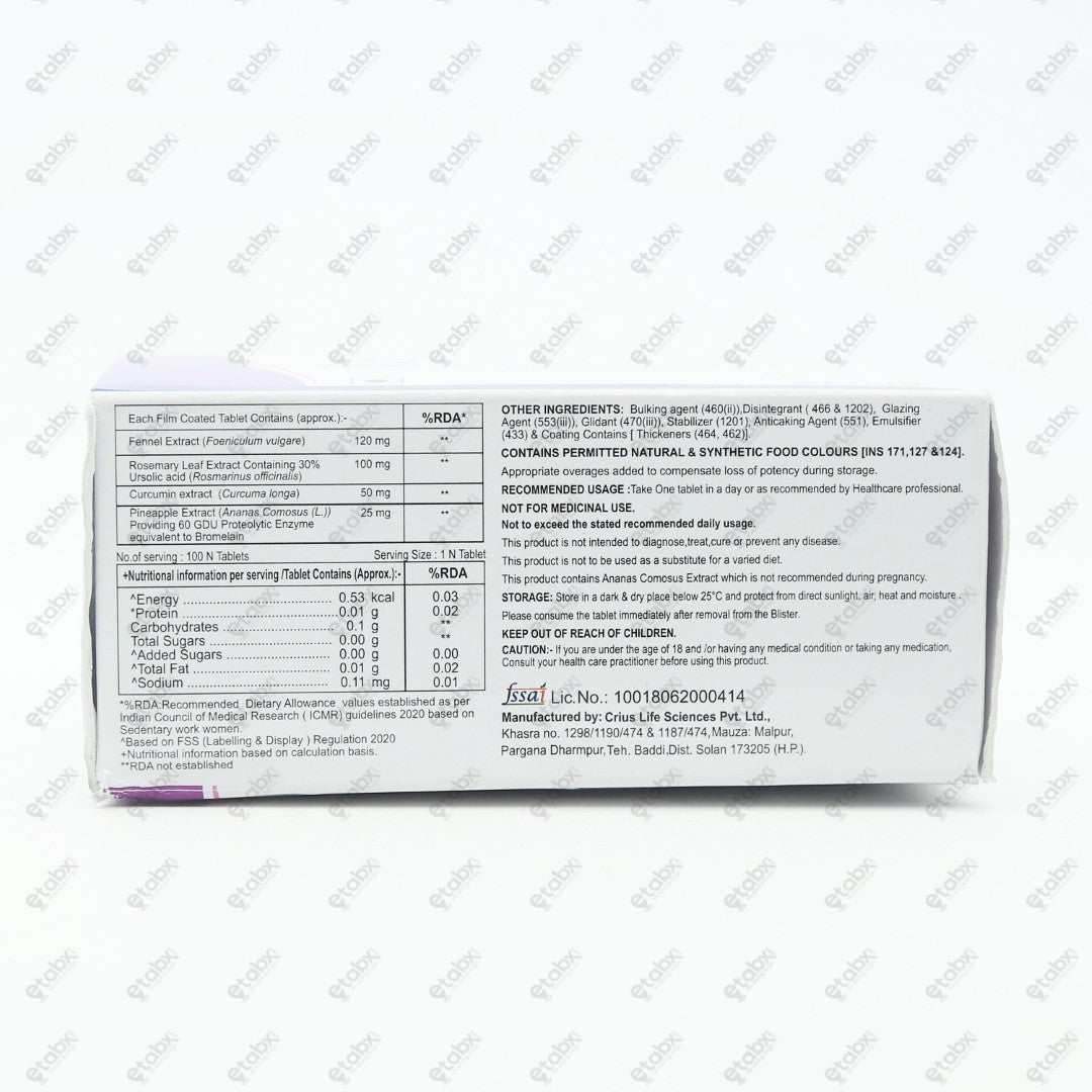 Dysmegesic Tablets 10's