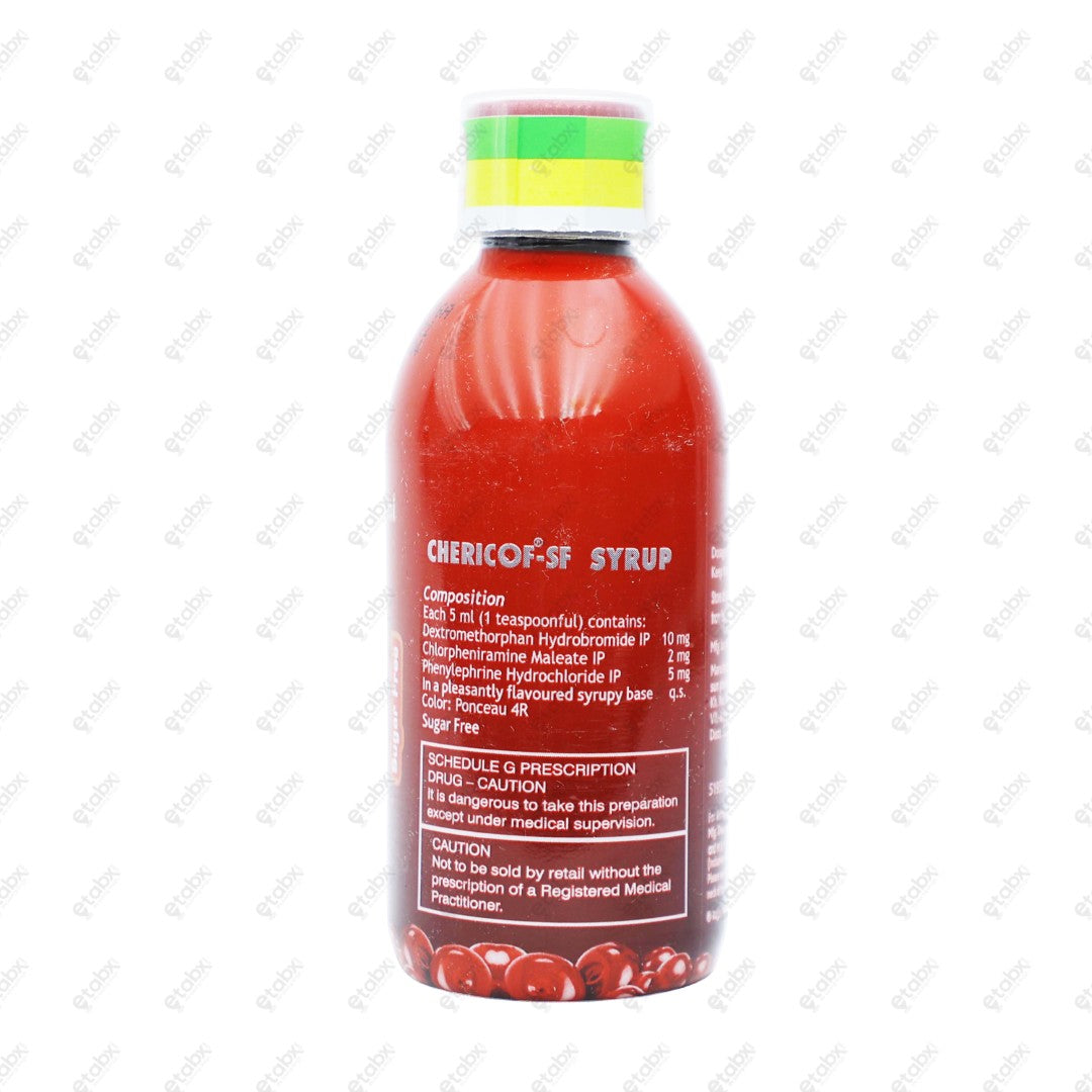 Chericof SF Syrup 100ML
