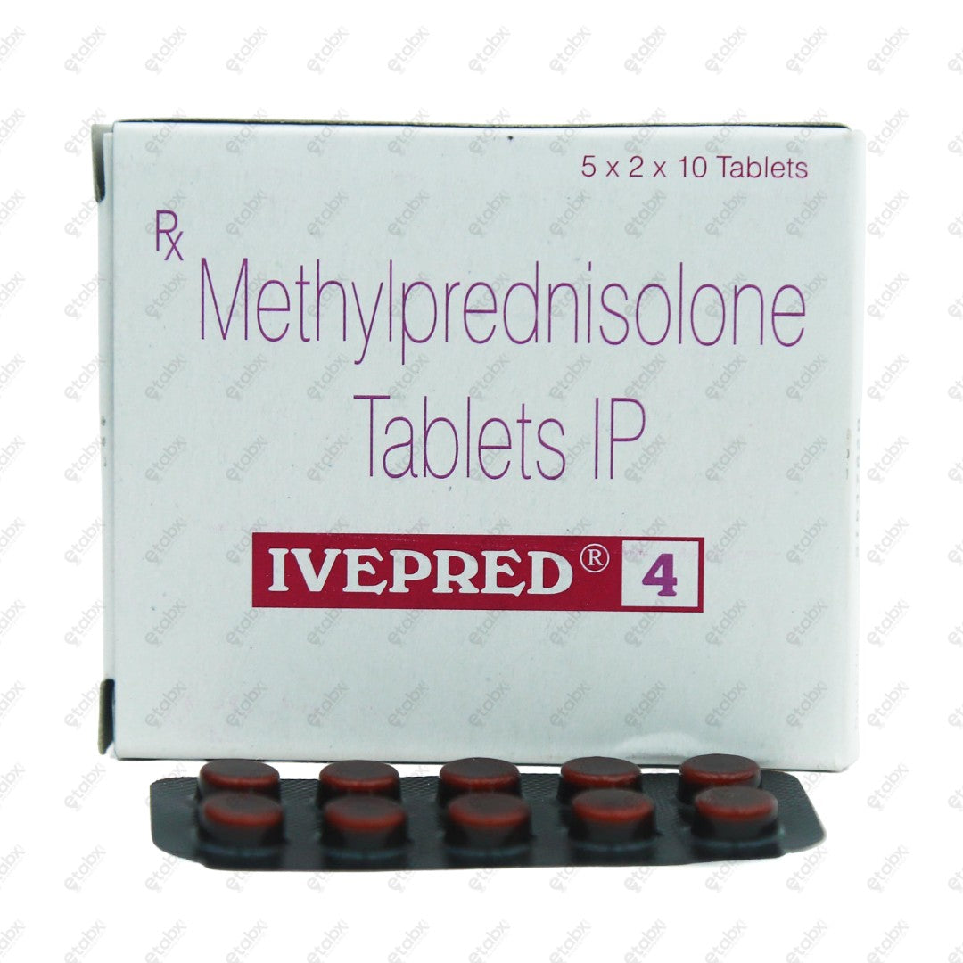 IVEPRED 4 Tablet 10's