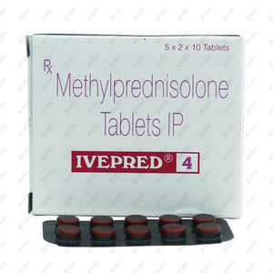 IVEPRED 4 Tablet 10's