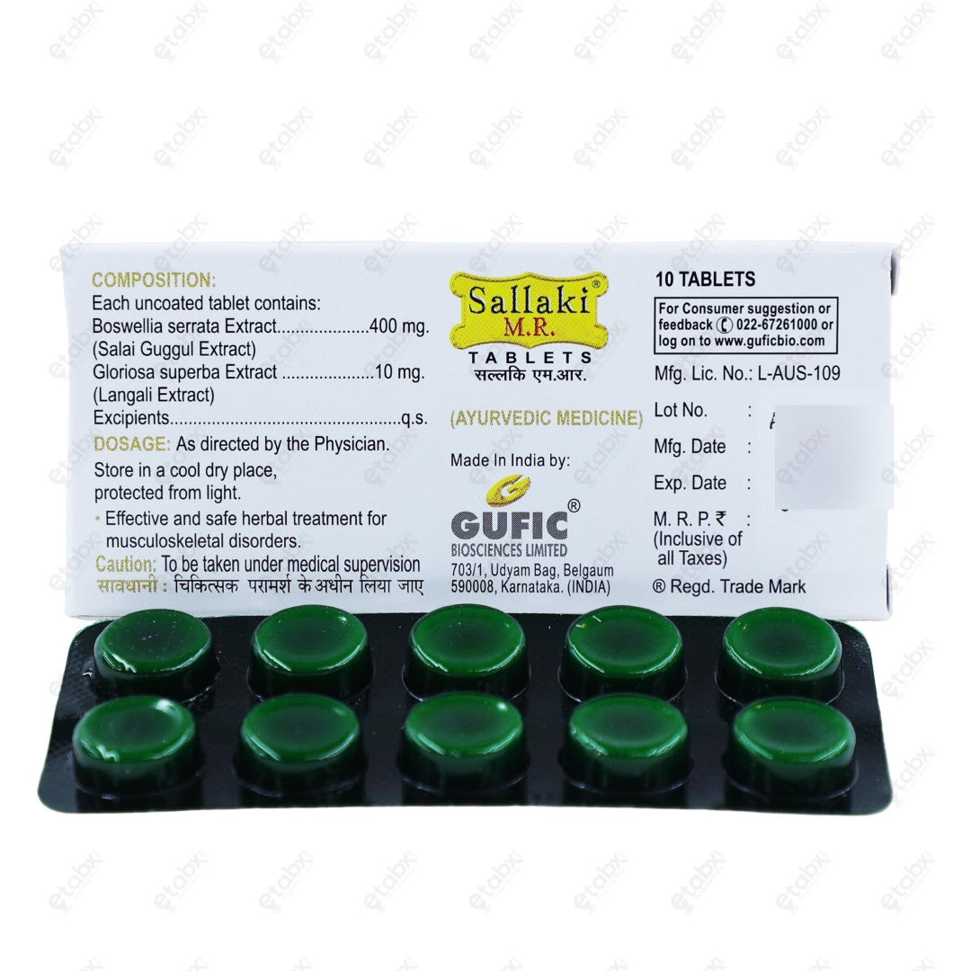 Sallaki MR 10 mg 10 Tablets