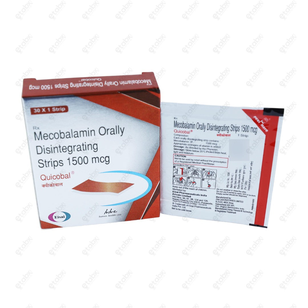 Quicobal 1500mcg Tablet 30's