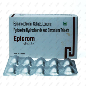 Epicrom Tablets 10's