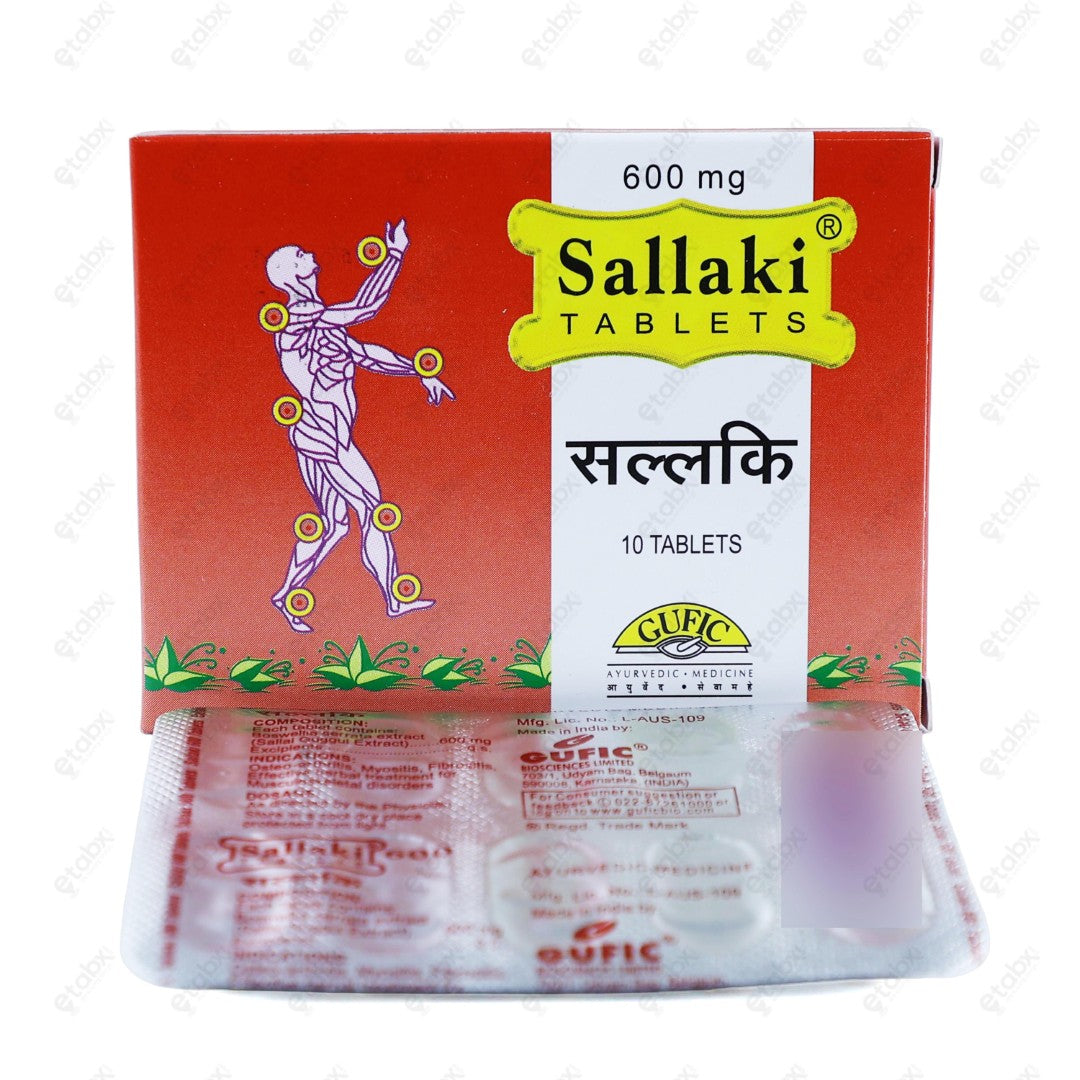 Sallaki 600mg Tablets 10's