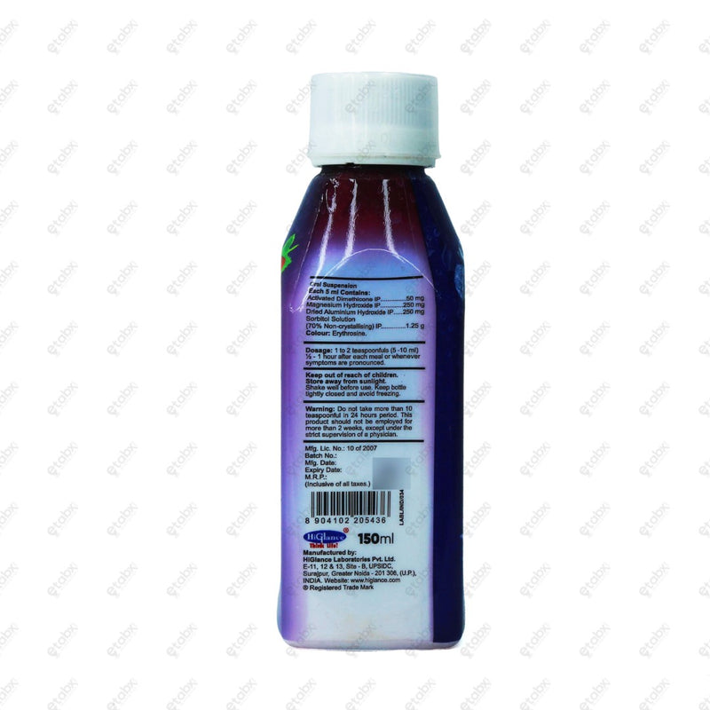Protance Antacid Antigas Gel 150ml