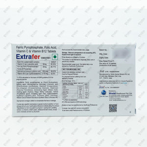 Extrafer Tablet 10's