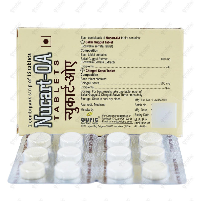 Nucart OA Tablet 12's