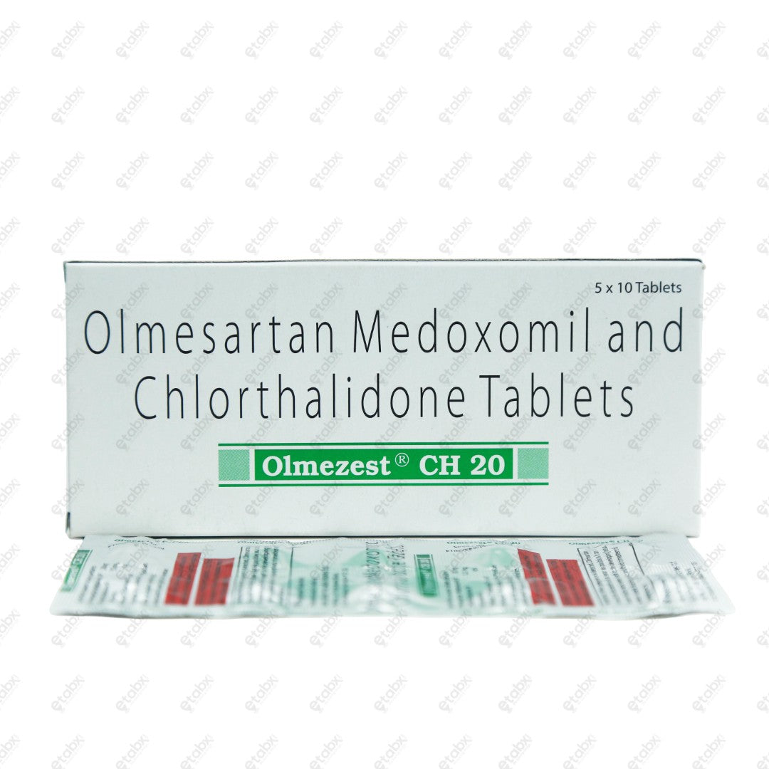 Olmezest CH 20 Tablet 10's