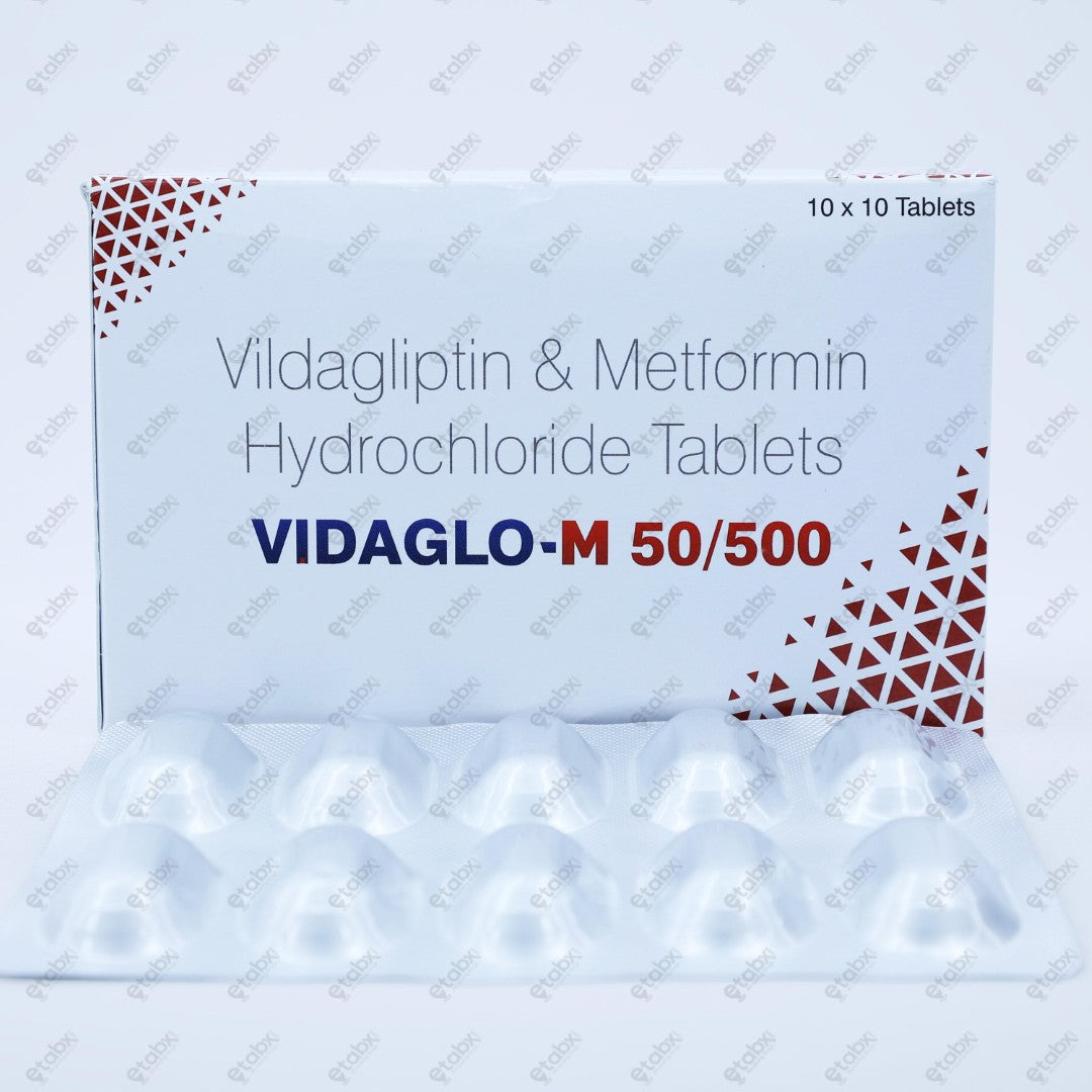 Vidaglo M 50mg/500mg Tablet