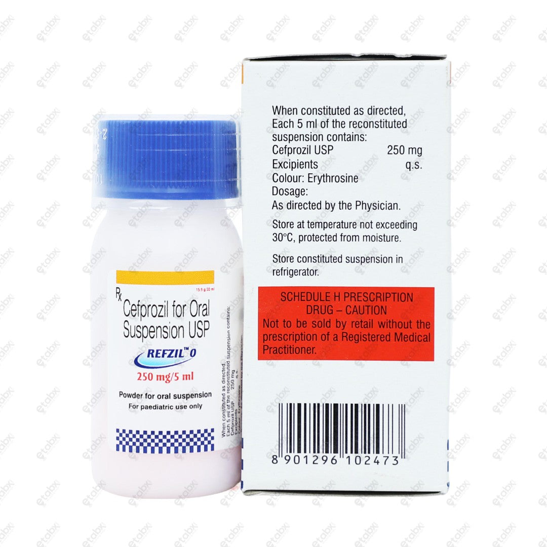 REFZIL O 250mg Syrup 30ml