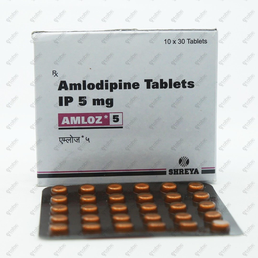 AMLOZ 5MG Tablet 30's