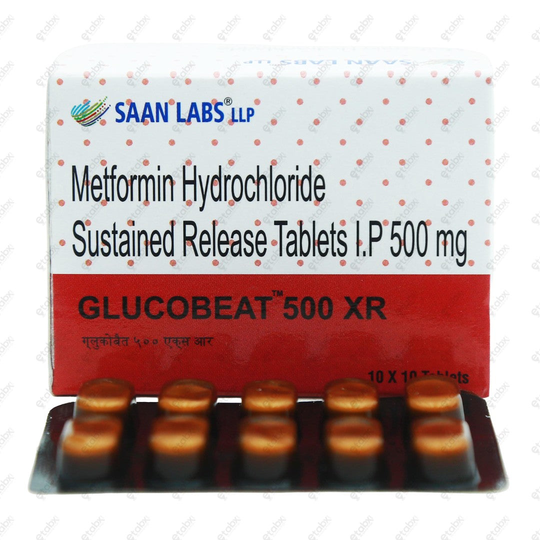 Glucobeat 500 XR Tablet 10's