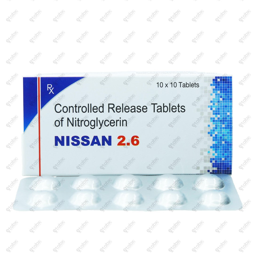 Nissan 2.6mg Tablets 10's