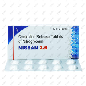 Nissan 2.6mg Tablets 10's