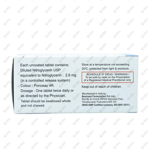 Nissan 2.6mg Tablets 10's