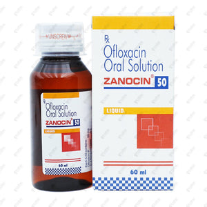 Zanocin 50mg Syrup 60ml