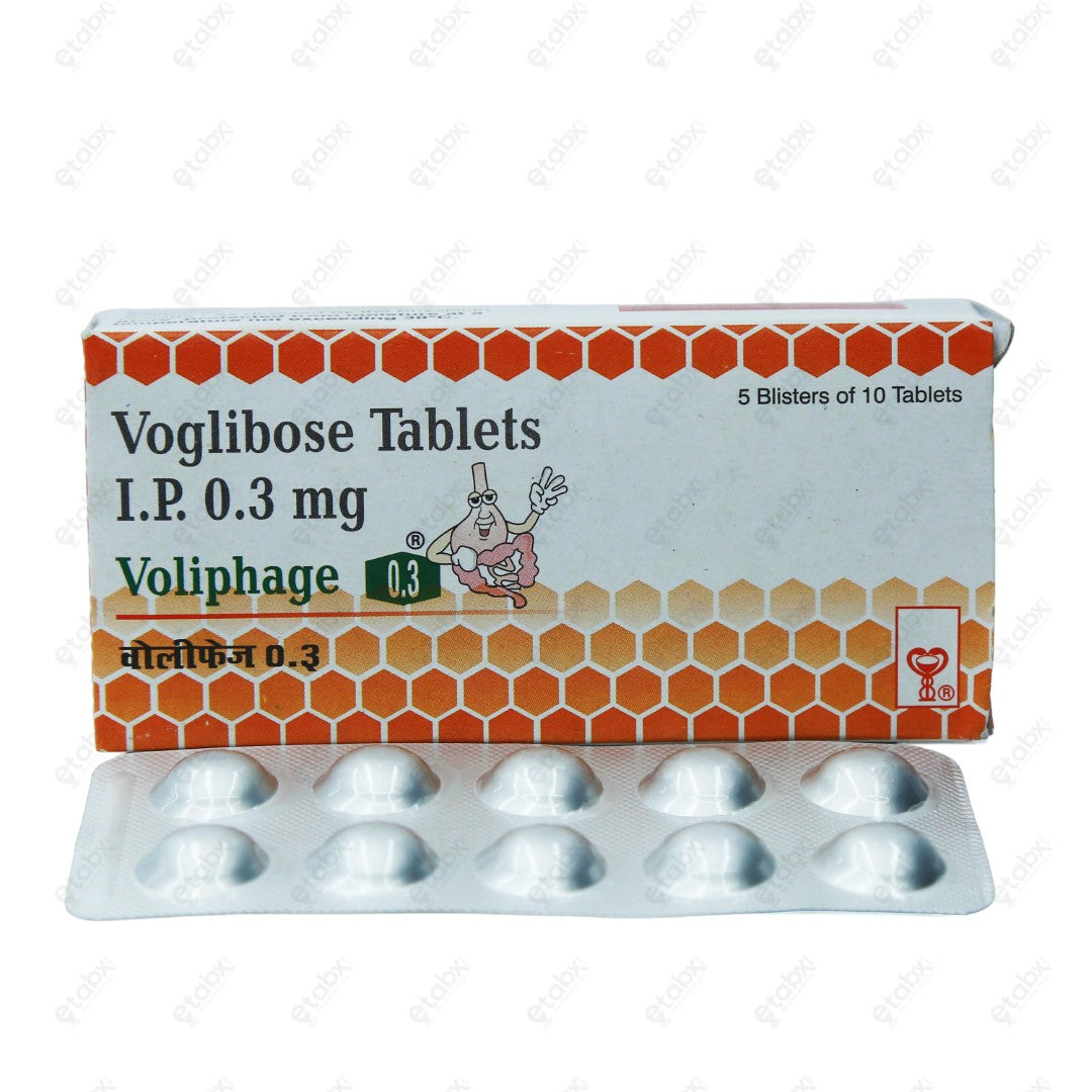 Voliphage 0.3mg Tablet 10's