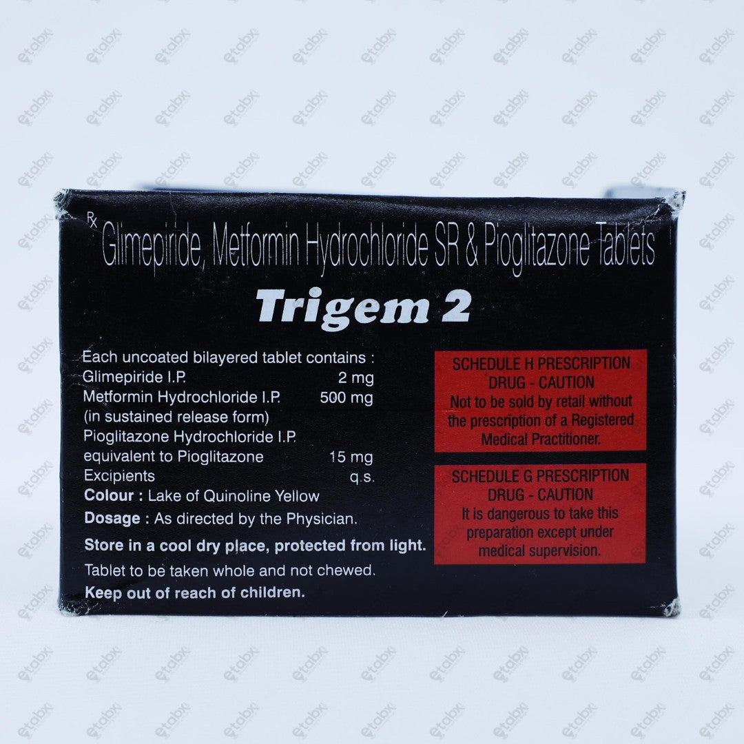 Trigem 2mg Tablets 10's