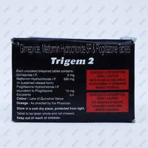 Trigem 2mg Tablets 10's