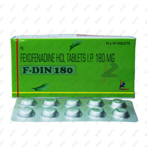 F DIN 180 Tablet 10's