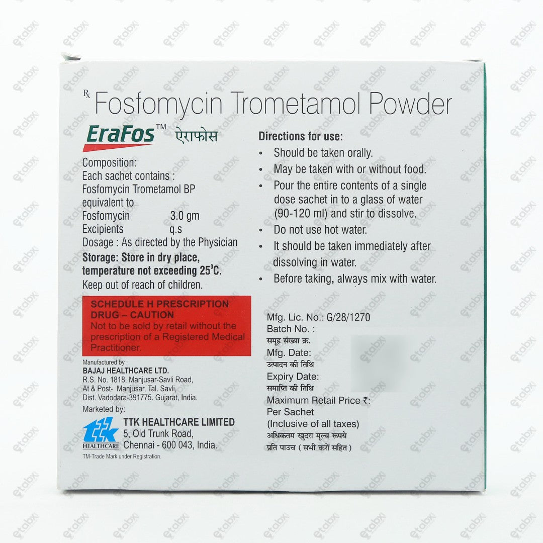 Erafos Sachet 8gm