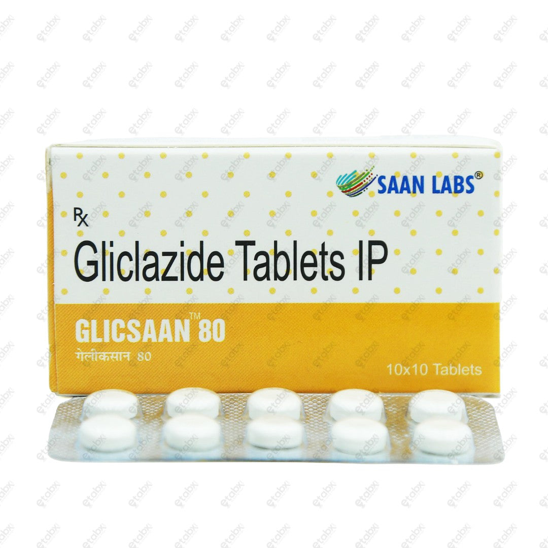 Glicsaan 80 Tablet 10's