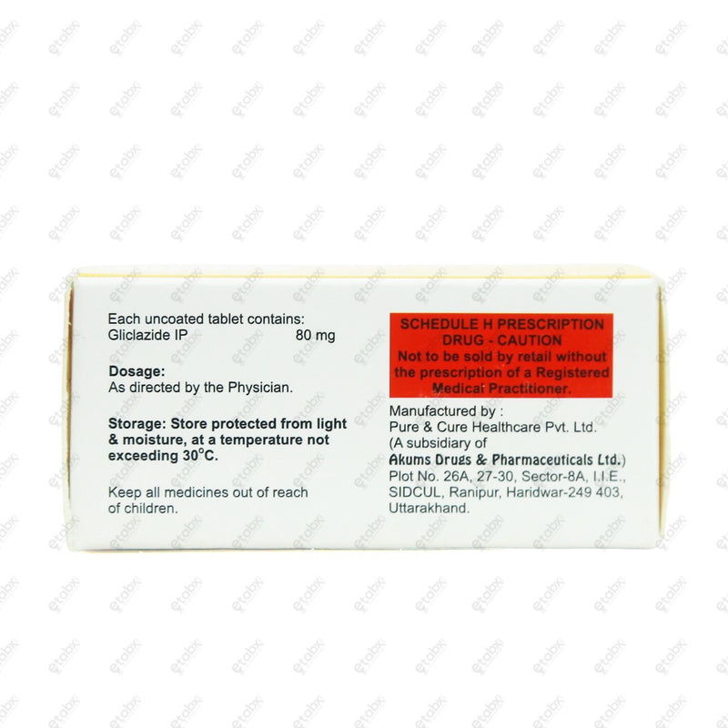 Glicsaan 80 Tablet 10's