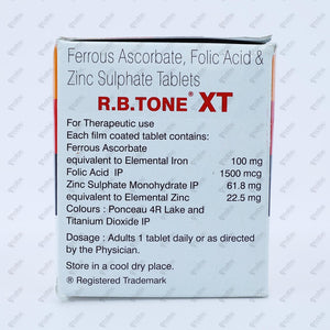R.B Tone XT Tablets 10's