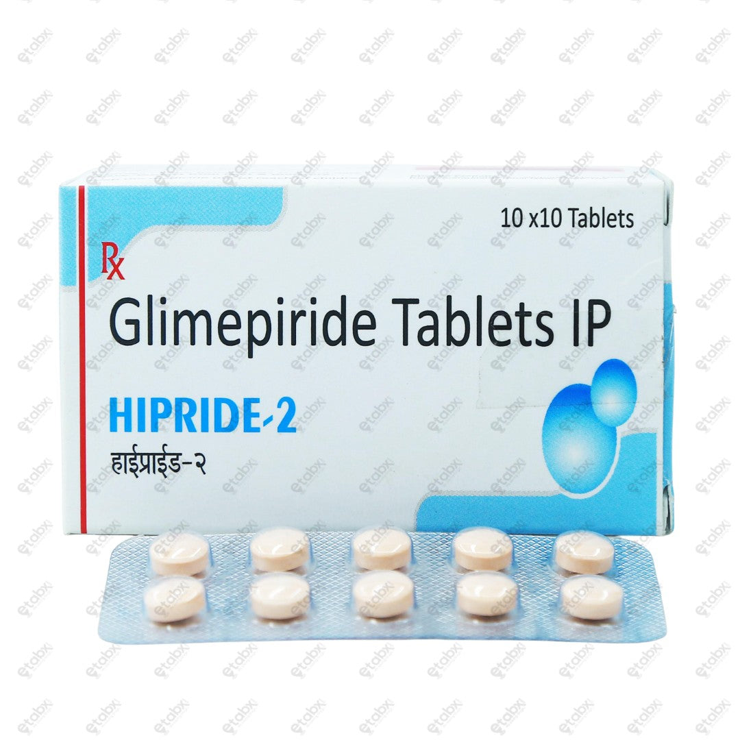 HIPRIDE 2mg Tablet 10