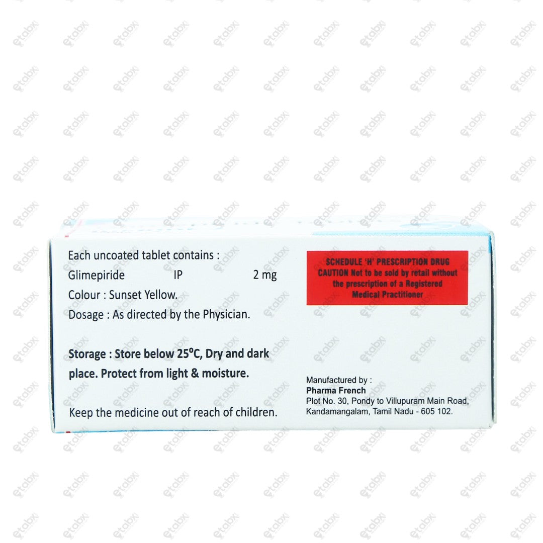 HIPRIDE 2mg Tablet 10