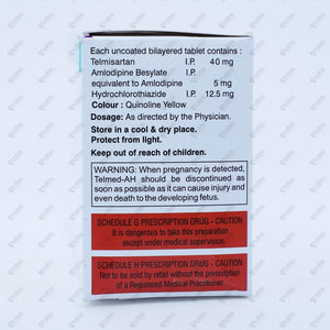 Telmed AH Tablets 10's