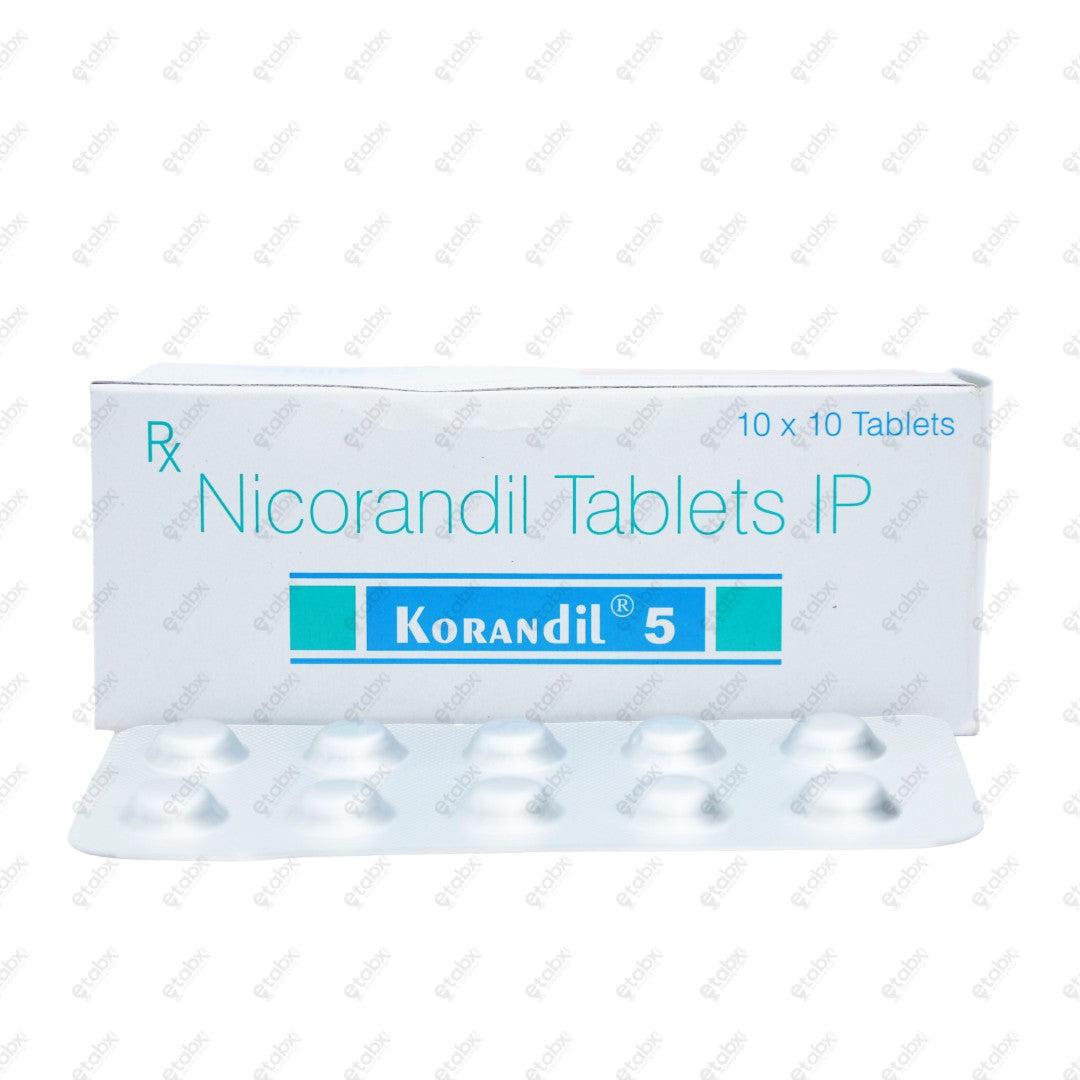 Korandil 5 Tablet 10's