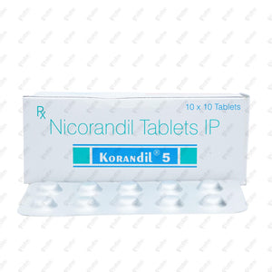 Korandil 5 Tablet 10's