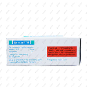Korandil 5 Tablet 10's